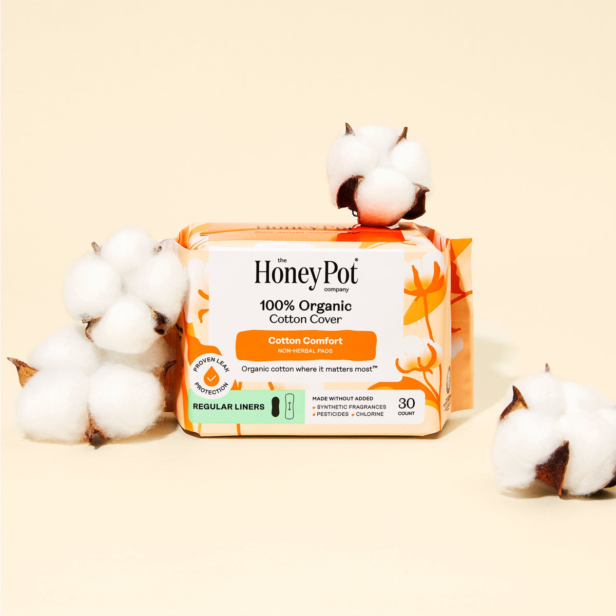 Organic Cotton Comfort Cover Regular Liners