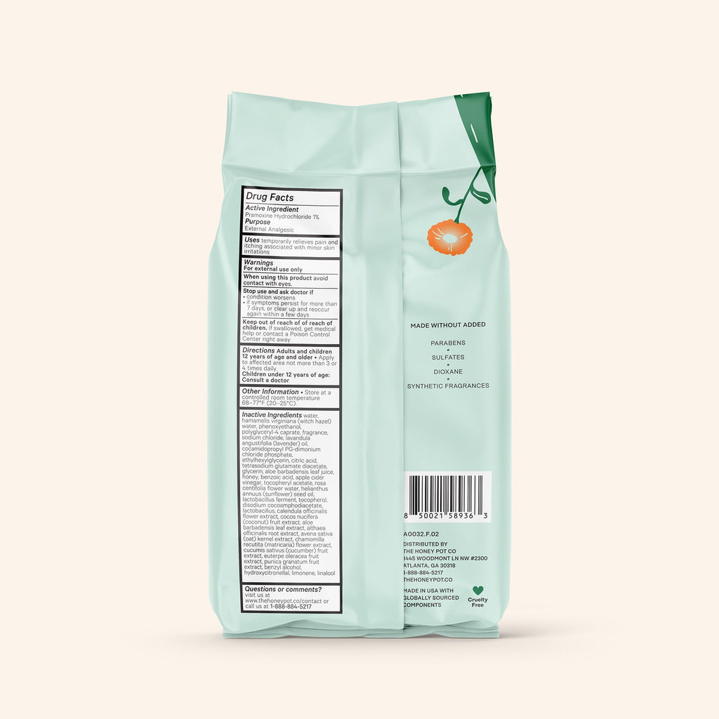 Anti-Itch Intimate Wipes